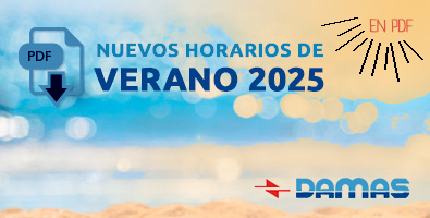 ¡Nuevos horarios veranoa partir de 01 jul 2025!