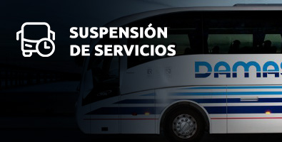 Suspensión servicios Rociana